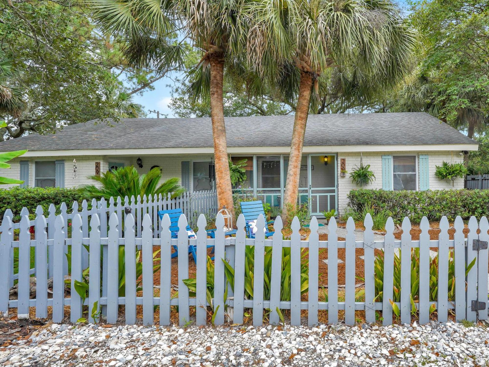 Salt Palms Cottage Tybee Island Exteriör bild